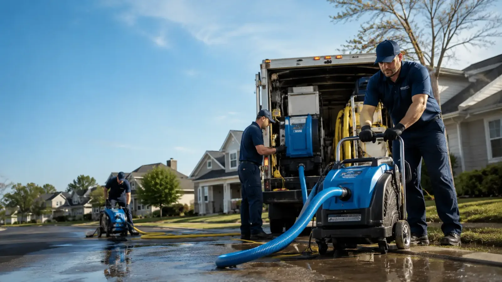 Flood Damage Cleanup in Lueders, TX